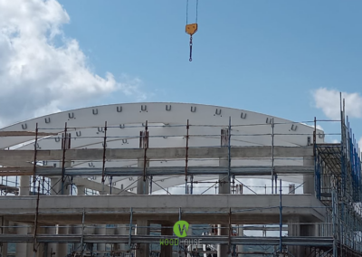 Copertura palestra scolastica – Palmoli (CH)