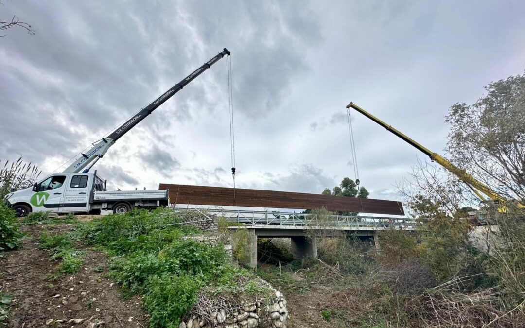 Grande struttura ponte ciclovia – Petacciato (CB)