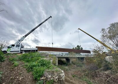 Grande struttura ponte ciclovia – Petacciato (CB)