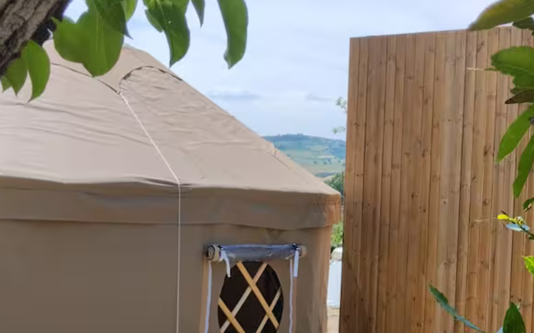 Progetto glamping in legno