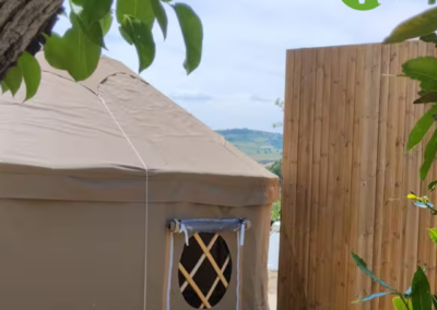 Progetto glamping in legno