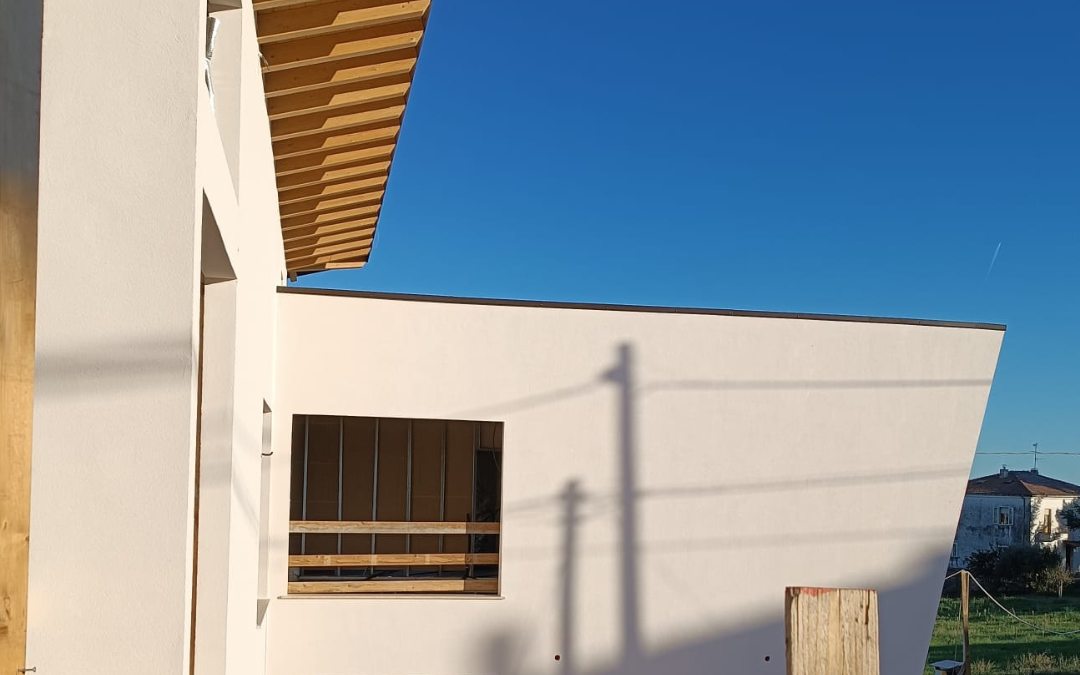 Struttura ricettiva in legno a telaio