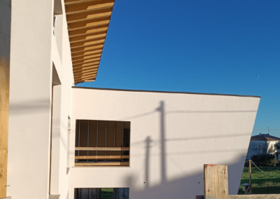 Struttura ricettiva in legno a telaio